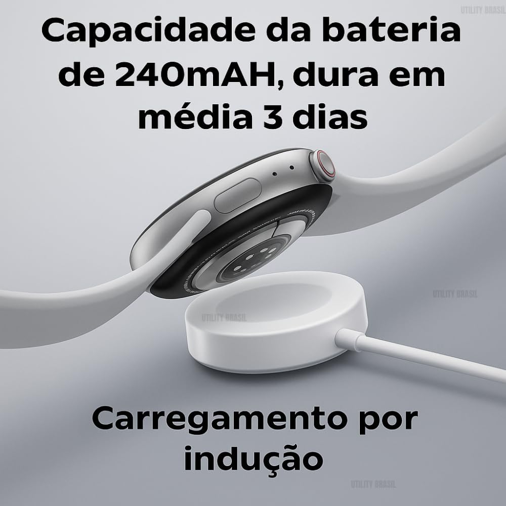 Smartwatch Nexto Round com Chamadas Bluetooth