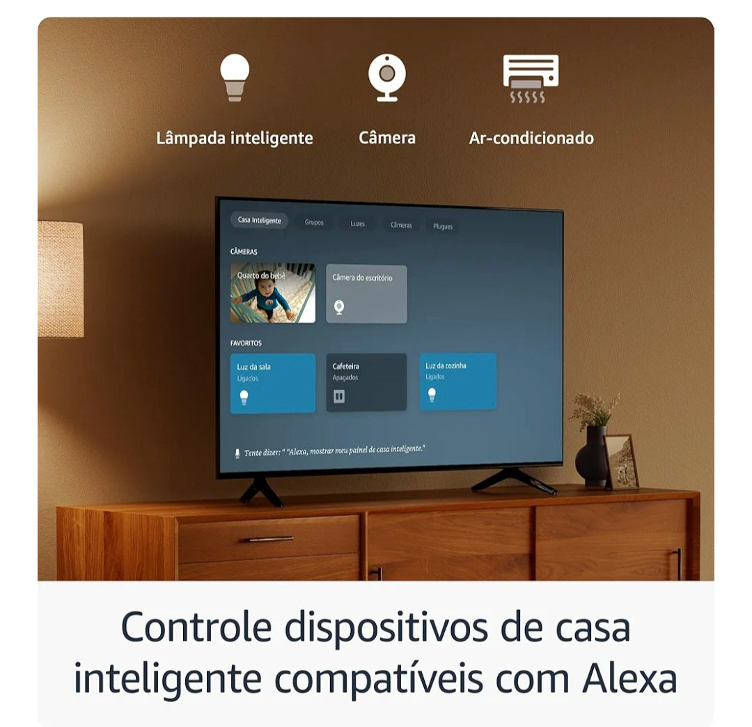 Fire TV Stick HD original Amazon com Alexa – Streaming Full HD para Qualquer TV