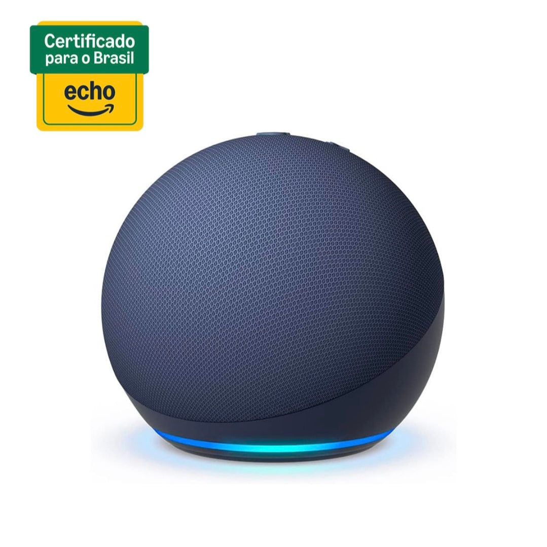 Echo Dot 5ª Geração com Alexa – Smart Speaker Original | Som Potente | Casa Inteligente