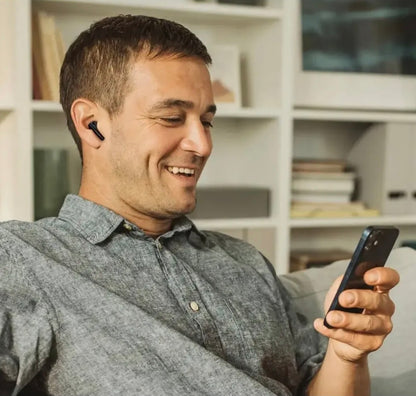 Fone Philips TAT1139 preto, Bluetooth, TWS, 26h Bateria, IPX4